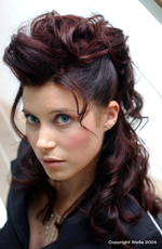 Wella-Frisur-braun